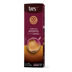 Café Espresso Atento Cápsulas  - TRES 