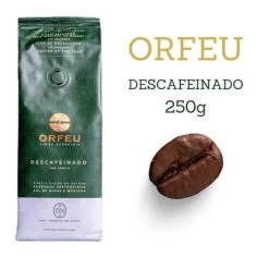 Café Torrado em Grão Descafeinado ORFEU 250g