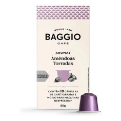 Café Torrado e Moído Amêndoas Torradas BAGGIO 50g