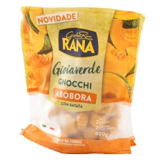 Massa Gnocchi Gioiaverde de Abóbora com Batata GIOVANNI RANA 400g