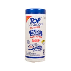 Álcool Panos Umedecidos Tradicional com 35 Unidades 70° TOP