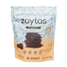 Lascas crocante de brigadeiro Zaytas ZAYA 80g