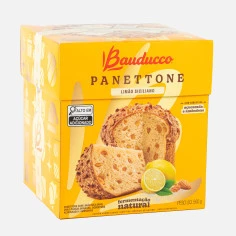 Panetone Speciale Limão Siciliano e Passas Brancas BAUDUCCO 500g