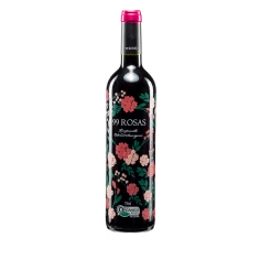 Vinho Tinto Tempranillo Cabernet Sauvignon Espanhol 99 ROSAS 750ml