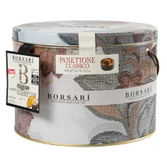 Panetone Glaceado com Amêndoas BORSARI 1kg