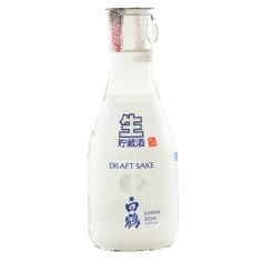 SAKE HAKUTSURU JUNMAI DRAFT 300ML