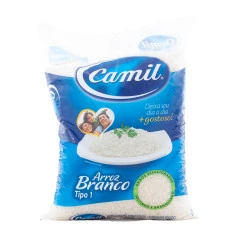 Arroz Branco tipo 1 CAMIL 2kg