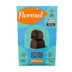 Bombom Recheado de Creme Extra Cacau FLORMEL 60g