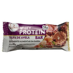 BARRA PROTEINA TRUFA AVELA Q VITA 40G