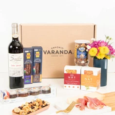 Caixa presente Vinho Tinto