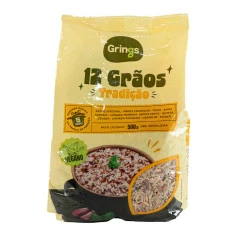Arroz 12 grãos tradição GRINGS 500g