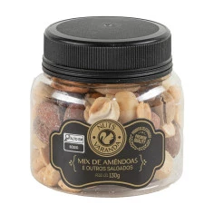 MIX DE AMENDOAS ALIBEC SALGADA 130G