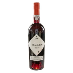 Vinho Tinto Português Porto Tawny 10 Anos CHURCHILL'S 750ml