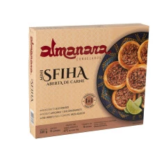 Esfiha de Carne  Aberta  ALMANARA 12un