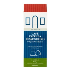 Café Orgânico 10 Cápsulas FAZENDA PESSEGUEIRO 50g