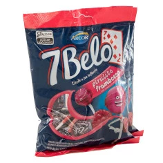 Pirulito de Framboesa 7 BELO 120g 