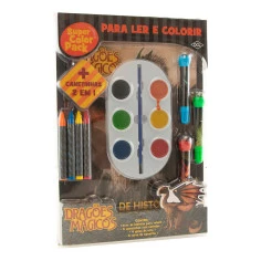 Kit de Pintura Dragões Magicos SUPER COLLOR 