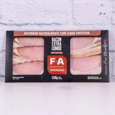 Bacon Extra Lombo em Fatias F.A DEFUMADOS 150g
