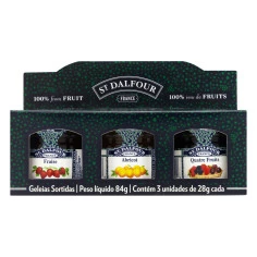 Kit 3 Geleias ST DALFOUR 84g