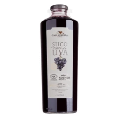 Suco de Uva Tinto Integral Kosher CASA MADEIRA 1l