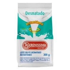 Leite em Pó Desnatado Instantâneo LA SERENÍSSIMA 300g