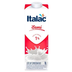Leite Semidesnatado ITALAC 1L