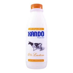 Leite Semidesnatado Zero Lactose Tipo A XANDÔ 1l