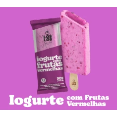 Picolé Iogurte com Frutas Vermelhas LOS LOS 90g