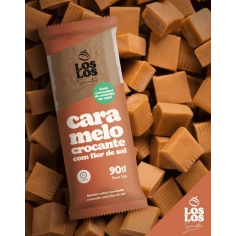 Picolé Caramelo Crocante com Flor de Sal LOS LOS 90g