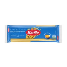 Macarrão Espaguetinho 9 com Ovos BARILLA 500g