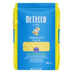 Macarrão Alfabeto 173 DE CECCO 500g