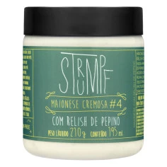 Maionese cremosa com Relish de Pepino STRUMPF 210g