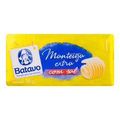 Manteiga Extra Com Sal BATAVO 200g