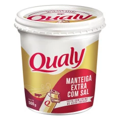 Manteiga Extra Com Sal QUALY 500g