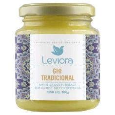 Manteiga Ghee Vegana Tradicional LEVIORA 200g