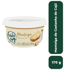 Manteiga de Castanha de Caju VIDA VEG 170g