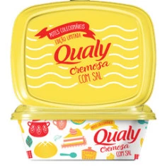 Margarina Cremosa Com Sal QUALY 250g