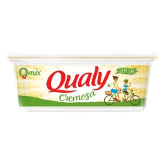 Margarina Cremosa Sem Sal QUALY 250g 