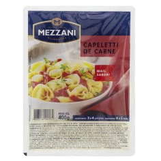 Massa Capeletti de Carne MEZZANI 400g
