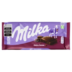 Chocolate Extra Cocoa MILKA 100g