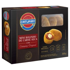 Mini Bolinho de Carne Seca com catupiry