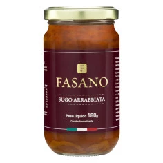MOLHO ITA FASANO SUGO ARRABBIATA 180G
