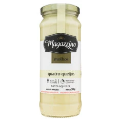 Molho Branco Quatro Queijos MAGAZZINO 300g