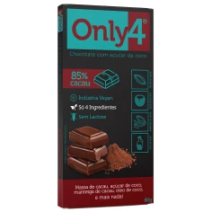 CHOC ONLY 85 CACAU 70G
