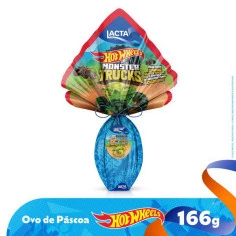 Ovo de Páscoa Hot Wheels LACTA 166g