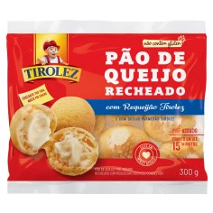 PAO QJ TIROLEZ RECHEADO 300G