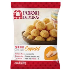 Pão de queijo coquetel FORNO DE MINAS 820g