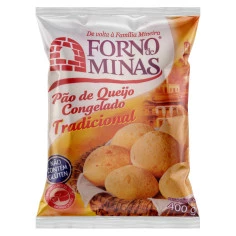 Pão de queijo tradicional FORNO DE MINAS 400g