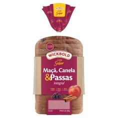 PAO WICKBOLD GRAO MACA CANELA PASSAS 450G