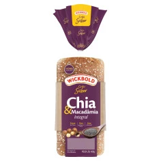 PAO WICKBOLD GRAO SABOR CHIA E MACADAMIA 350G